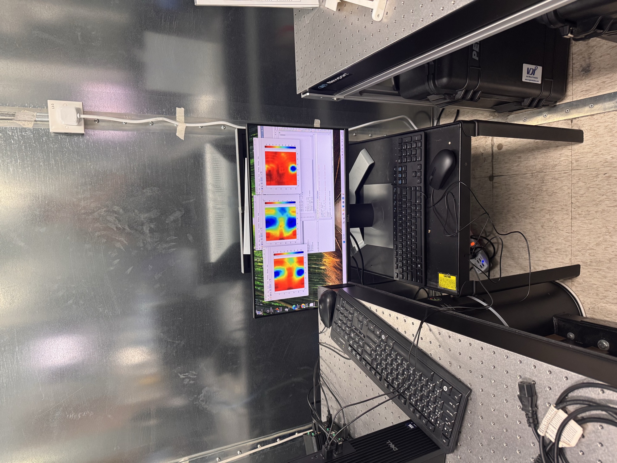 Imaging experiment setup and equipment at the State Key Laboratory