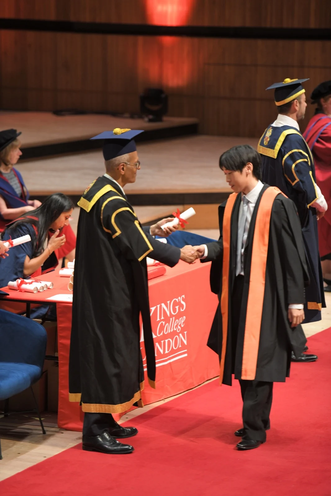Bosco Lai at King’s College London graduation